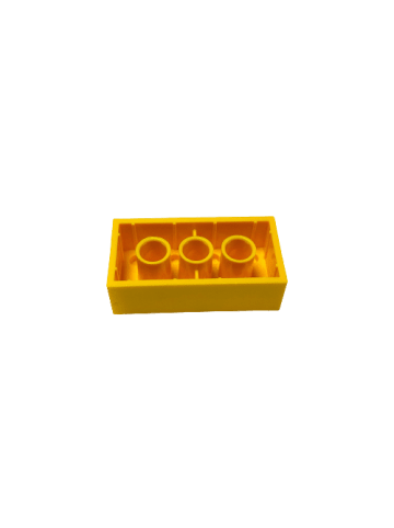 LEGO 2x4 Hochsteine 3001 100x Teile - ab 3 Jahren in yellow