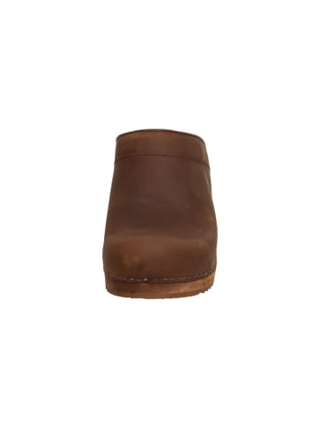 Sanita Clogs in antique braun