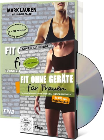 riva Fit ohne Geräte für Frauen Buch + DVD - Bundle | Trainieren mit dem eigenen...