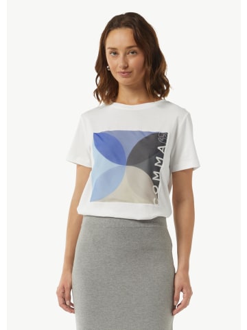 comma T-Shirt in 01D1_weiß