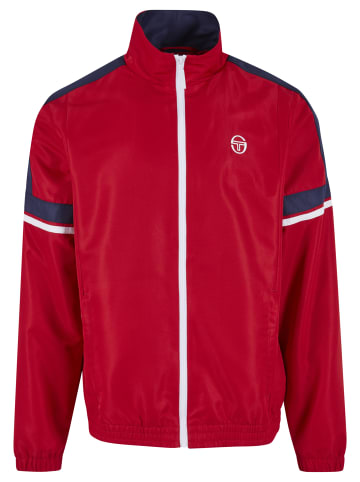 Sergio Tacchini Full Tracksuit in navy/apple red