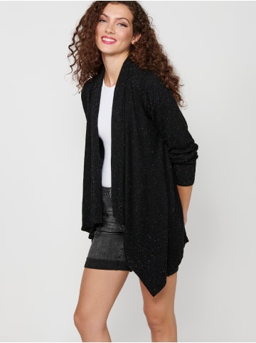 KOROSHI STRICKJACKE in schwarz