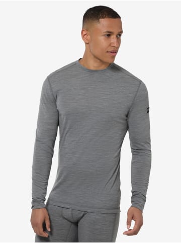 super.natural Merino Longsleeve M TUNDRA175 LS in grau