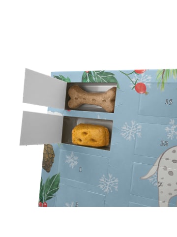 Mr. & Mrs. Panda Hunde Adventskalender Dalmatiner Moment mit Spruch in Eisblau