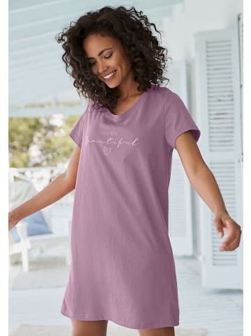 VIVANCE DREAMS Bigshirt in mauve