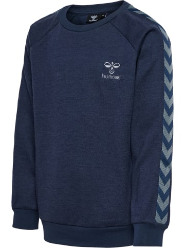Hummel Sweatshirt Raglanärmel Hmlwong Jungen in BLACK IRIS