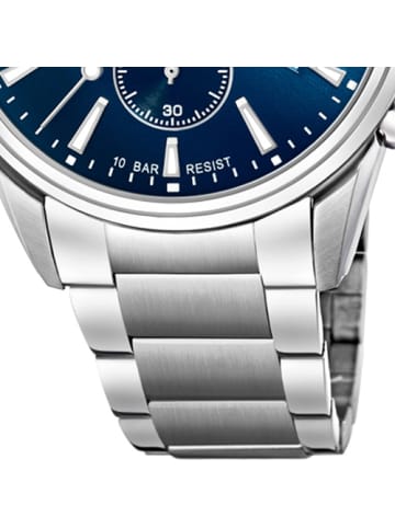 Lotus Analog-Armbanduhr Lotus Khrono silber groß (ca. 42mm)