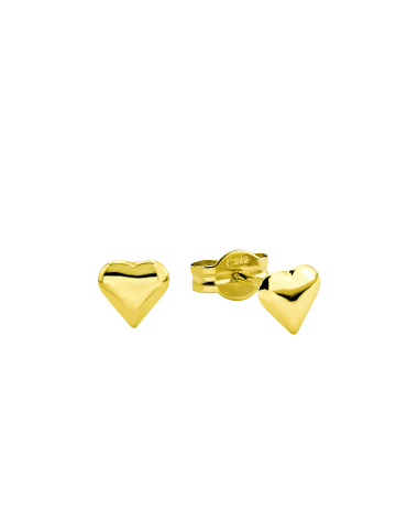 Amor Ohrstecker Gold 585/14 ct in Gold