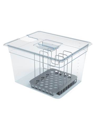 LA VAGUE SOUS-CHEF Sous Vide Container Set in transparent