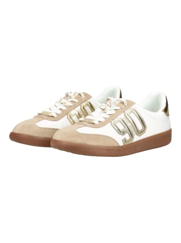 Steve Madden Sneaker in Weiß/Gold