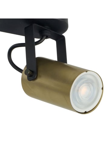 Licht-Erlebnisse Spot Strahler (B)14 x (L)47 x (H)17 cm in Schwarz Gold