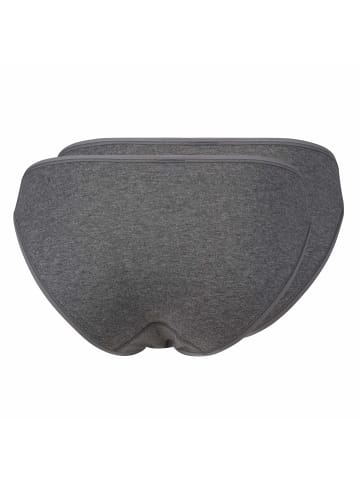 Skiny Slip 2er Pack in Grau