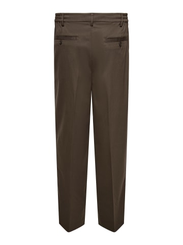 ONLY & SONS Chino Hose in Demitasse