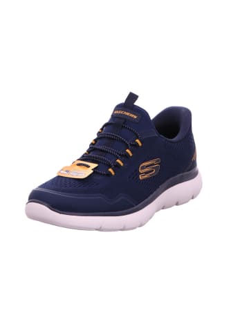Skechers Slipper SUMMITS-TOP RATE in Navy/Yellow