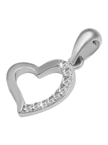 Adeliás Damen Anhänger – Anhänger aus 925 Silber mit Zirkonia in silber