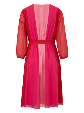 comma Kleid lang in Rot