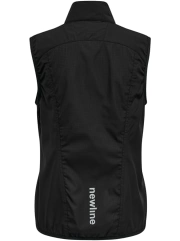 Newline Reißverschluss Vest Reflektierend Logo Women's Core Damen in BLACK