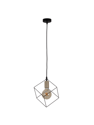 näve Pendelleuchte "CANTO" in schwarz - (L)26 cm x (B)26 cm x (H)118 cm