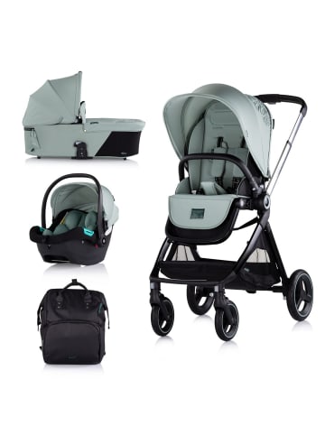 Chipolino Kinderwagen Elite 3 in 1 in grün