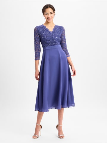SWING Abendkleid in blau - 0003
