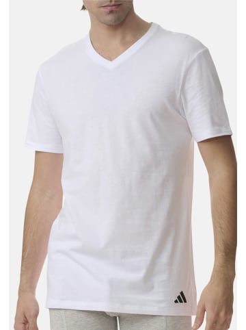 Adidas Sportswear Unterhemd / Shirt Kurzarm Active Core Cotton in Weiß