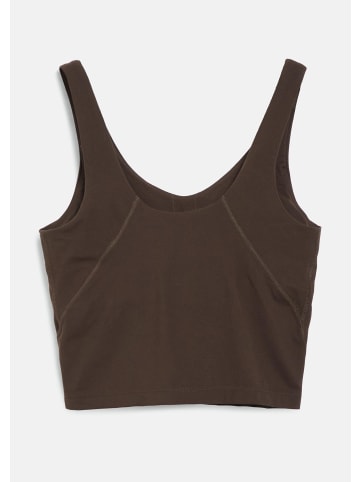 s.Oliver T-Shirt Bustier in 8944_dunkelbraun