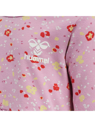 Hummel Kinder-Maxikleid "Mira Dress Longsleeve" in Lila