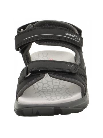 superfit Sandale Criss cross in Schwarz