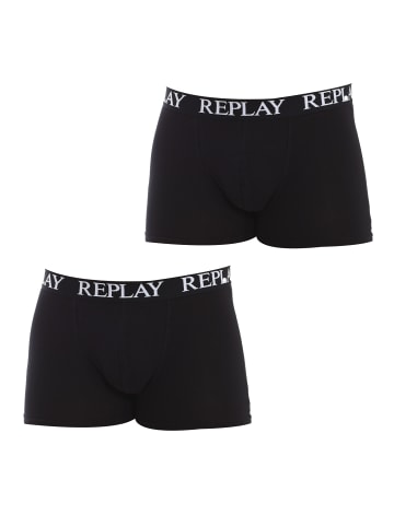 Replay Underwear 2er-Set: Boxershorts in Black