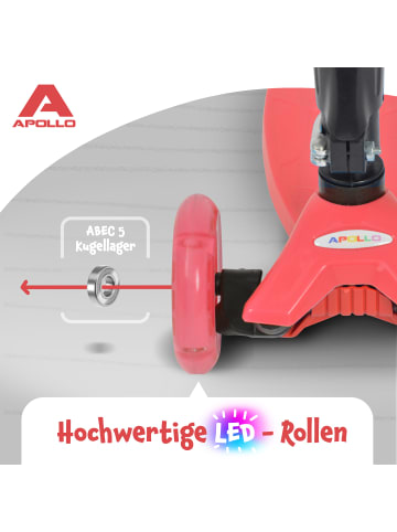 Apollo Kinderscooter " Kids Whiz " in rot