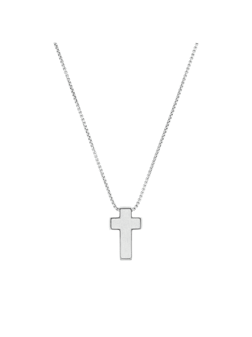 s.Oliver Kette mit Anhänger Edelstahl in Silber