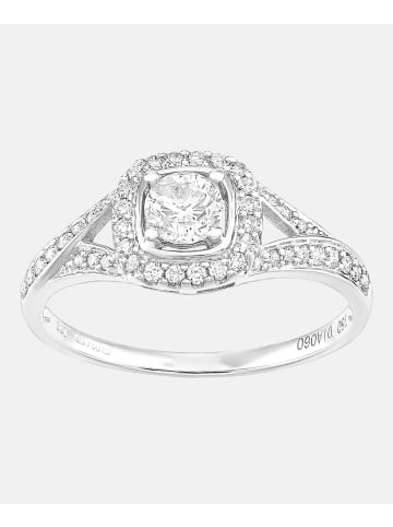 Diamant L'éternel Verlobungsring aus 750 Weißgold mit Diamant