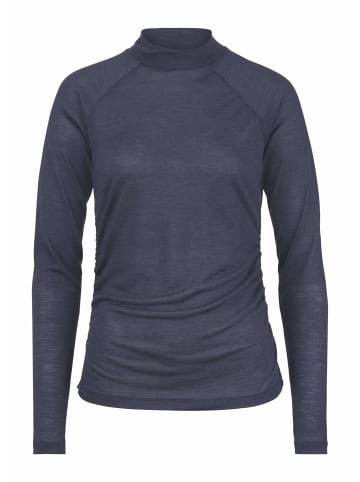 Hessnatur Shirt Langarm Slim in lavendelgrau