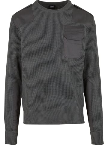 Brandit Brandit Gestrickter Rundhalsausschnitt in anthracite