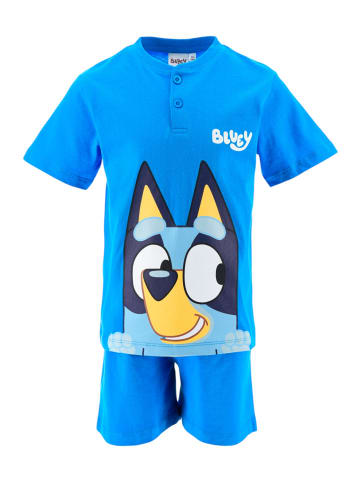 Bluey Schlafanzug kurz Bluey in Blau