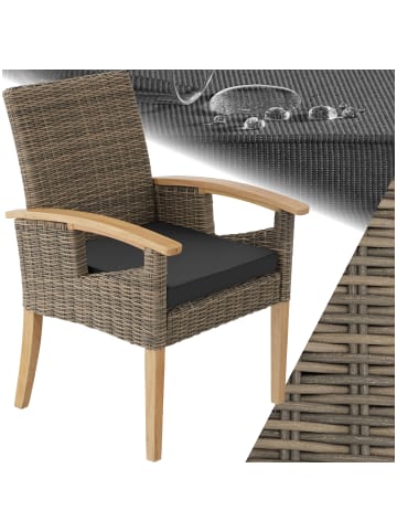 tectake Rattan Stuhl Rosarno