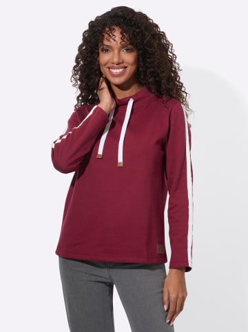 WITT WEIDEN Sweatshirt in dunkelrot