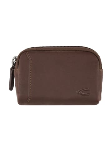 Camel Active Schlüsseltasche aus echtem Leder in Braun