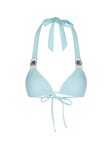 Moda Minx Bikinioberteil Amour Triangel Top in Baby Blue