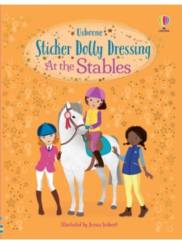 Usborne Publishing Ltd Buch - Sticker Dolly Dressing At the Stables