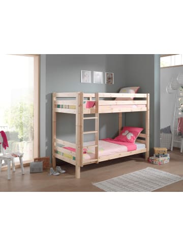 others ETAGENBETT Karolina 210x161x105 aus Massivholz in natur