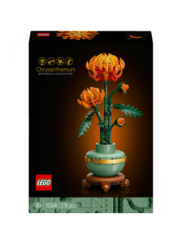 LEGO Bausteine Set Icons Botanical Chrysantheme, ab 18 Jahre