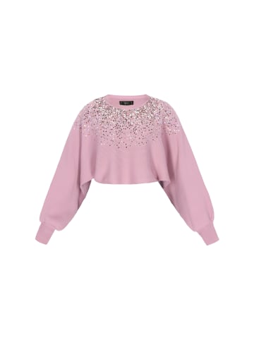 faina Women Sweater in dark rose