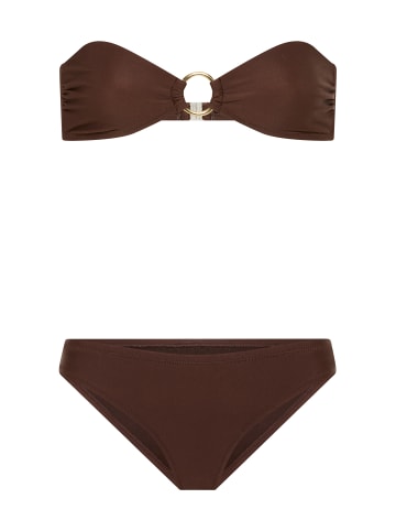 LSCN BY LASCANA Bandeau-Bikini in brown