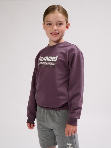 Hummel Sweatshirt Hmltukas Kinder in HUCKLEBERRY