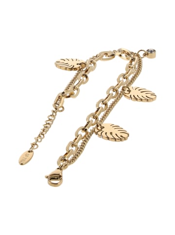 IZIA Women Bracelet With Beads in Gold