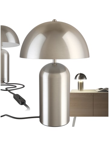 tectake Retro-Tischlampe aus beschichtetem Stahl, indirektes Licht, 25 x 37 cm