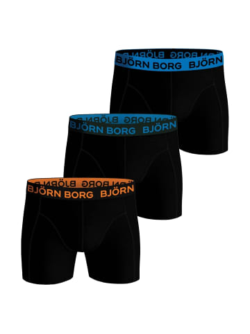 Björn Borg Boxershorts Core Boxer 3er Pack in schwarz