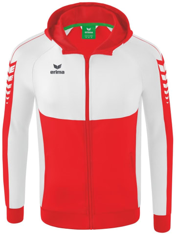 erima Kinder Trainingsjacke "Six Wings Trainingsjacke Mit Kapuze" in Rot