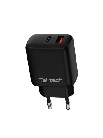 Mcdodo Teltech Power Charger GaN USB / USB-C 45W Schwarz TCH-03